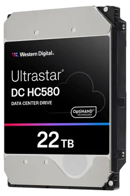 Obrázok produktu pre Western Digital Ultrastar DC HC580, 22 TB, 7200 ot/min, 512 MB, 3.5", SATA