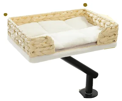 Obrázek produktu pro Kočičí pelíšek, otočný o 360°, nastavitelný design, AWW0205BG, M