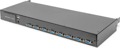 Produktbild von KVM-Modul. 8-Port für modularisierte KVM-Konsole DIGITUS Professional