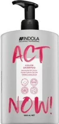Produktbild von Indola Act Now! Color Shampoo schützendes Shampoo für gefärbtes Haar 1000 ml