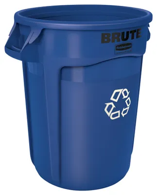 Produktbild von Rubbermaid Belüfteter BRUTE®-Recyclingbehälter, 121 l, blau