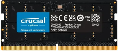 Produktbild von Micron SODIMM 32G 1X32G DDR5-5600*CT32G56C46S5T - 32 GB - DDR5