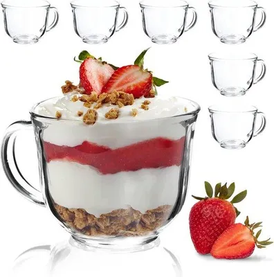 Produktbild von Famanu Teeglas-Set –  –  Gläser für Kaffee (480 ml / 6 Stück)