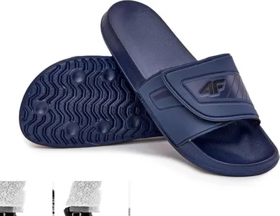 Produktbild von Herren Sandalen Mit Klettverschluss 4FMM00FFLIM091-31S Dunkelblau 46