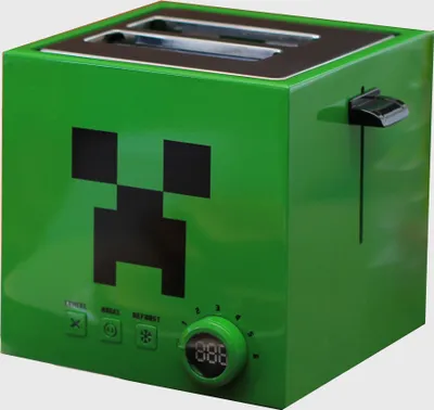 Immagine prodotto di Tostapane Ukonic Minecraft Creeper Square