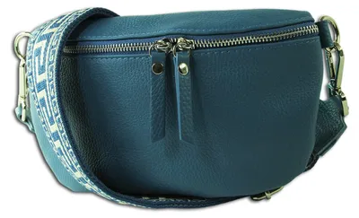 Produktbild von Toscanto blau, mehrfarbigfarbene Gürteltasche mittel 25x15x8cm OTT807BF