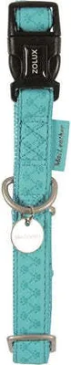 Produktbild von Hundehalsband MAC LEATHER türkis 15mm/28-40cm Zolux