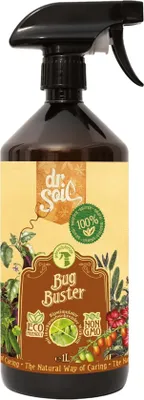 Immagine prodotto di Dr.Soil Biostimolatore con effetto repellente per gli insetti, flacone da 1 litro con nebulizzatore - IT