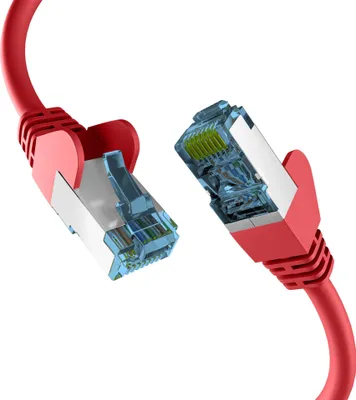 Produktbild von EFB RJ45 PATCHKABEL mit CAT7 ROHKABEL ROT 1.5m