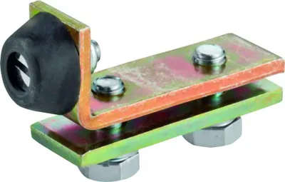 Produktbild von Schiebetor-Schienenstopper,1300 P,Stahl galvanisch verzinkt