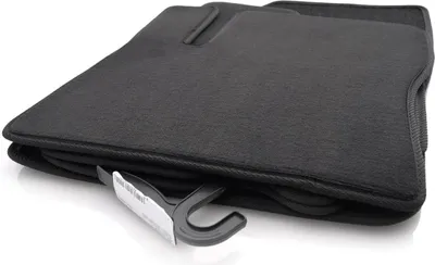 Image de Tapis de sol Ford Focus C-Max 2002-2010 Qualité d'origine Velours Tapis de voiture 4 pièces noir