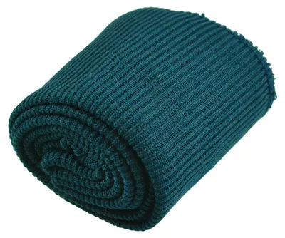Strickbündchen Set, elastisch, Bündchen, Ärmelbund, petrol