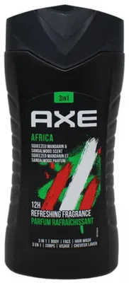 Productafbeelding van Axe 3-in-1 Douchegel Africa (250 ml)