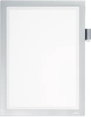 Zdjęcie produktu dla Ramka informacyjna Duraframe Magnetic Note A4 srebrna opakowanie 10 szt