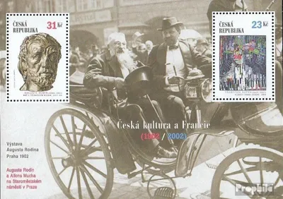 Produktbild von Briefmarken Tschechien 2002 Mi Block16 (kompl.Ausg.) postfrisch Kultur