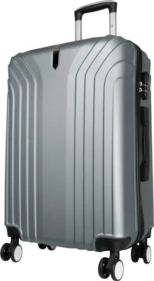 Produktbild von Mittelgroßer Reissekoffer Palma24 62L Hartschale Trolley ABS silber