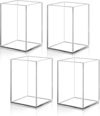 Produktbild von Transparente Acryl Penhalter 4er Pack Büro Schule