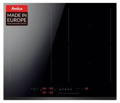 Produktbild von Induktionskochfeld Rahmenlos Amica 592 x 522 mm 4 Kochzonen KMI 776 660 F