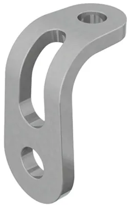 Produktbild von Tubus 90°-Befestigungswinkel FLY, silber