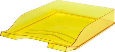 Immagine prodotto di Oxford Cassetto da scrivania giallo trasparente
