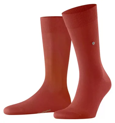 Produktbild von Burlington Herren Socken Lord M So Baumwolle einfarbig 1 Paar, Rot Rust 8404, 40