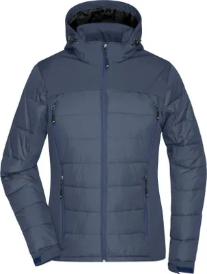 Produktbild von Thermojacke in attraktivem Materialmix navy, Gr. XL