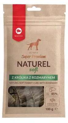 Zdjęcie produktu dla MACED Super Premium Naturel Soft Rabbit z rozmarynem - Przysmak dla psów - 100g