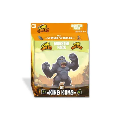 Obrázok produktu pre Iello King of Tokyo - Balík príšer 02 - King Kong (DE) (+)