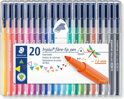 Immagine prodotto di STAEDTLER Fasermaler triplus color 20St Box