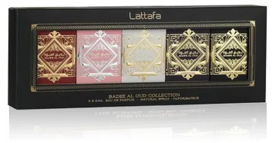 Obrázek produktu pro Lattafa Badee Al Oud Collection dárková sada unisex Set 5 x 5 ml