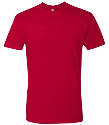 Obrázek produktu pro Next Level Apparel – tričko pro muže/ženy, uni, kulatý výstřih LT4314 (M) (červené)