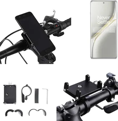 Produktbild von K-S-Trade Handyhalterung für das Fahrrad kompatibel mit OnePlus Ace 3 Pro Halter Lenkstange Fahrradhalterung Motorrad Bike Mount Befestigung