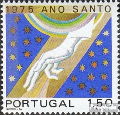 Produktbild von Briefmarken Portugal 1975 Mi 1278y mit Phosphorstreifen postfrisch Heiliges Jahr