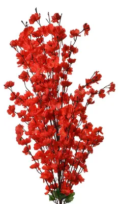 Produktbild von Clayre & Eef Kunstblume 100 cm Rot Kunststoff