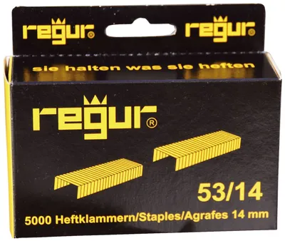 Produktbild von Regur® 53/14 Heftklammern 53/14, 5000 Stück