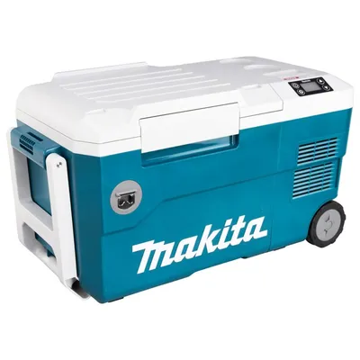 Obrázok produktu pre Akumulátorový kompresor MAKITA s chladiacim a vyhrievacím boxom 18 V - max. 40 V / 230 V 20 l (bez nabíjačky a batérií) - CW001GZ01
