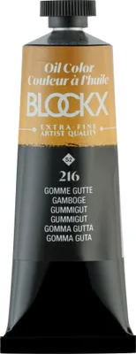 Produktbild von Blockx 3x Ölfarbe, Gummigutt -Tube 35ml - Gummigutt 213216BXC