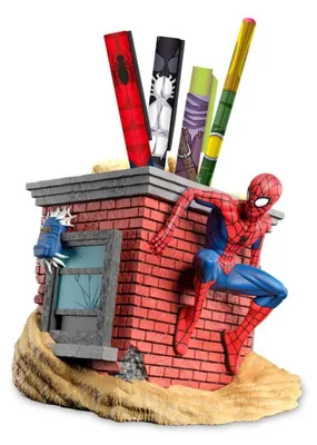 Zdjęcie produktu dla Przybornik na ołówki Marvel Spiderman + ołówki