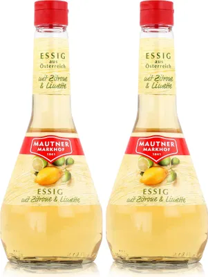 Produktbild von Mautner Essig mit Zitrone & Limette 0,5L - Essig aus Österreich (2er Pack)