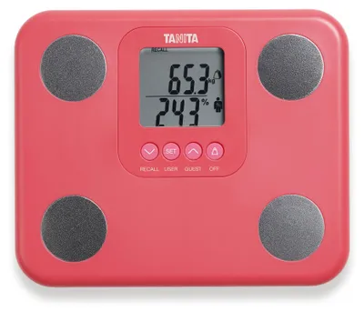 Produktbild von TANITA BC-730 Leichte Kompakte Innerscan-Körperanalysewaage Gut Ablesbares Display 9 Messungen, Rosa