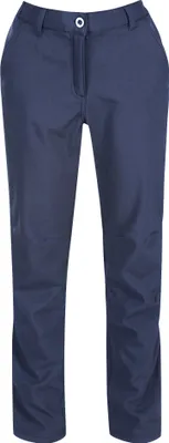 Produktbild von Regatta Great Outdoors dámské softshellové vycházkové kalhoty Fenton RG2198 (16UK/42DE - L) (Marineblau)