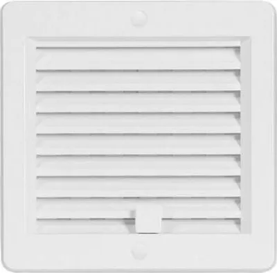 Obrázok produktu pre Mriežka vetracia so žalúziou VM, 150 x 150 mm UB, biela 0213