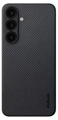 Image de Étui de protection Pitaka MagEZ 6 en aramide pour Samsung Galaxy S25 Noir/Gris
