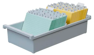 Produktbild von HAN 954-0-11, A4, Kunststoff, Polystyrol (PS), Grau, 322 mm, 346 mm, 138 mm