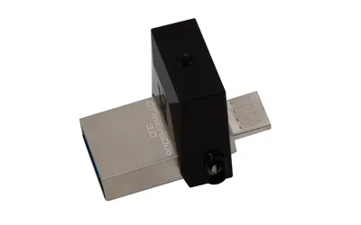Obrázok produktu pre Kingston Technology DataTraveler 64GB microDuo 3.0, 64 GB, USB Type-A / Micro-USB, 3.2 Gen 1 (3.1 Gen 1), Kĺb, Čierna