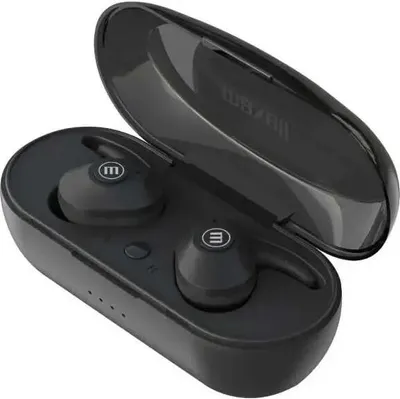 Produktbild von MAXELL MINI DUO Kabellose In-Ear-Kopfhörer mit Ladetasche Schwarz