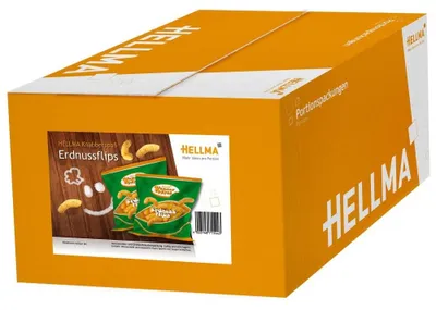 Produktbild von HELLMA Erdnuss Flips 80x 8,0 g, 80 St.