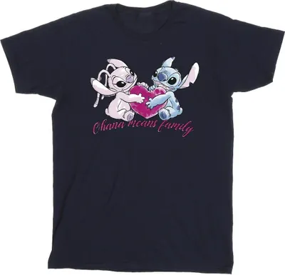 Produktbild von Disney - "Ohana" T-Shirt für Herren BI33425 (XL) (Marineblau)