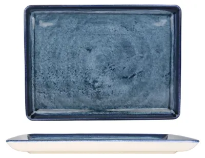 Zdjęcie produktu dla Miska do serwowania Kütahya Porselen – Blue Stone – porcelana – 27 x 20 cm