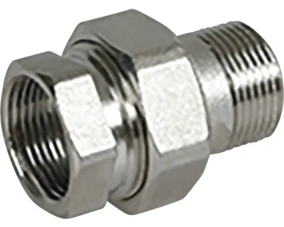 Obrázek produktu pro Šroubení k radiátoru přímé, 3/4", niklované